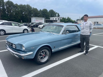 静岡県浜松市 加藤様 1966 Mustang Coupe